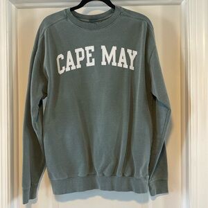 Cape May Green Sweatshirt